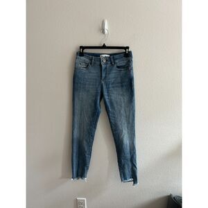 DL1961 Florence Instasculpt Cropped New Town Jeans Size 25